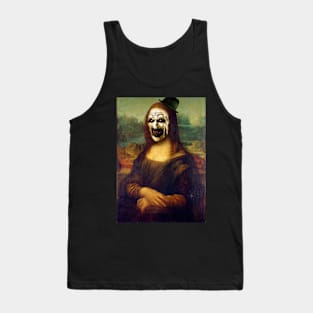 Mona Lisa Art the Clown Tank Top